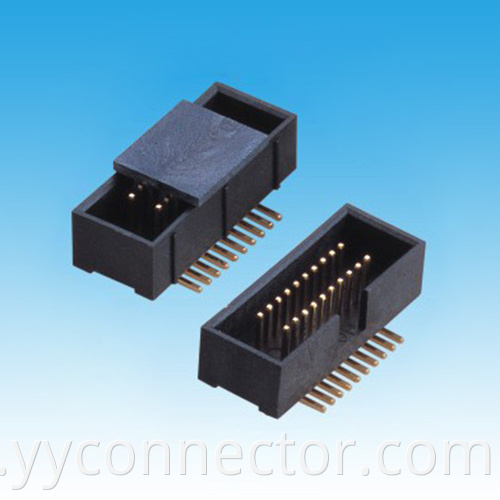 1.27×2.54mm Dual Row SMT Box Header Connector